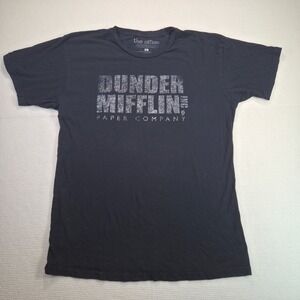 The Office Dunder Mifflin Inc Black Short Sleeve T-Shirt Size L
